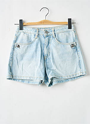 Short stretch taille ajustable bleu LE TEMPS DES CERISES fille