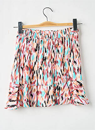 Jupe mi-longue doublure orange GARCIA fille