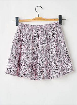 Jupe mi-longue taille normale rose GARCIA fille
