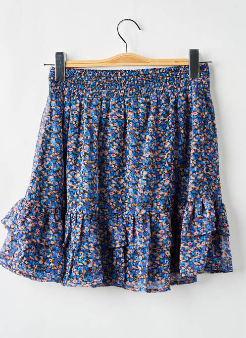 Jupe mi-longue bleu GARCIA fille