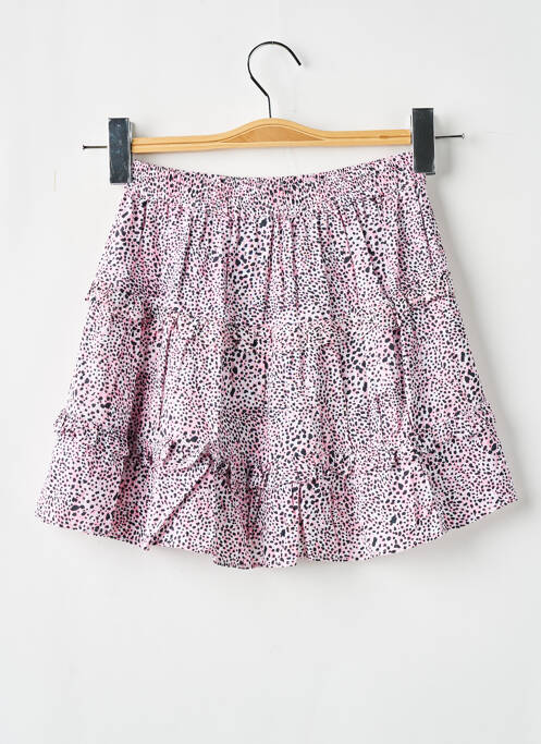 Jupe mi-longue rose GARCIA pour fille