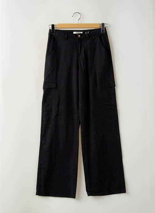 Pantalon cargo noir GARCIA pour fille