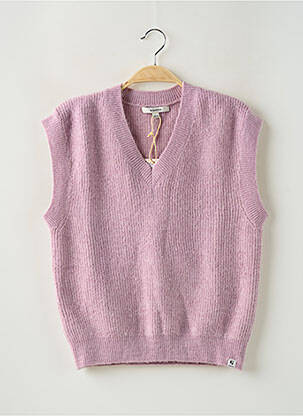 Pull violet GARCIA pour fille