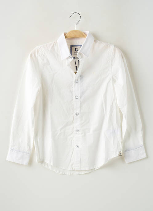 Chemise manches longues blanc GARCIA pour garçon