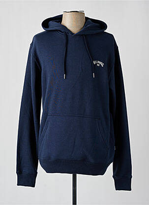 Sweat-shirt à capuche broderie manches longues bleu BILLABONG homme