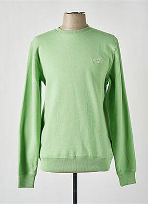 Sweat-shirt broderie manches longues vert BILLABONG homme