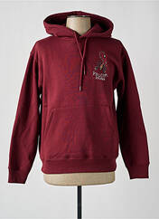 Sweat-shirt à capuche rouge VOLCOM pour homme seconde vue