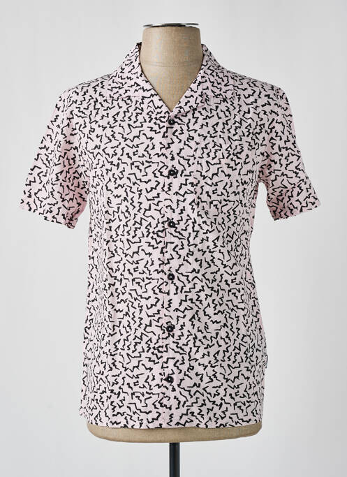 Chemise manches courtes rose VOLCOM pour homme