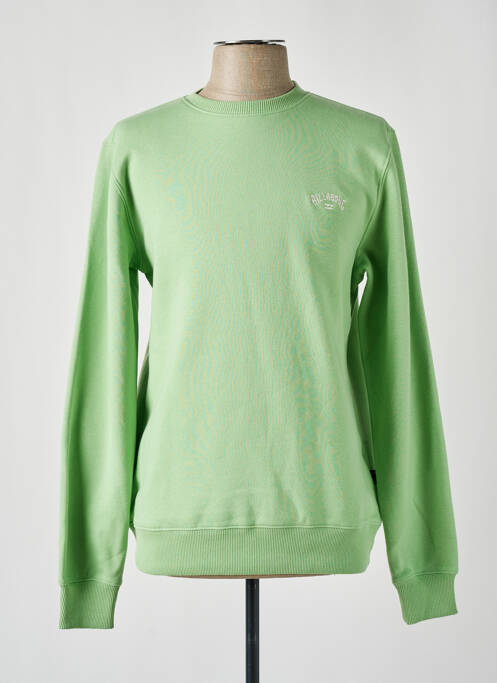 Sweat-shirt vert BILLABONG pour homme