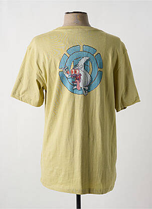 T-shirt bio manches courtes vert ELEMENT homme