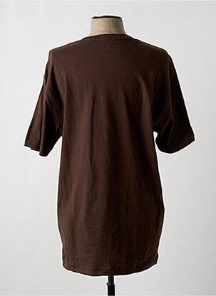 T-shirt bio manches courtes marron ELEMENT homme