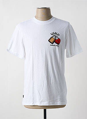 T-shirt blanc ELEMENT pour homme