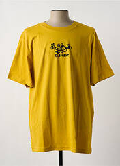 T-shirt jaune ELEMENT pour homme seconde vue