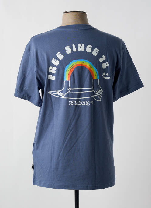 T-shirt stretch manches courtes bleu BILLABONG homme