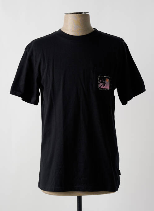 T-shirt stretch manches courtes noir BILLABONG homme