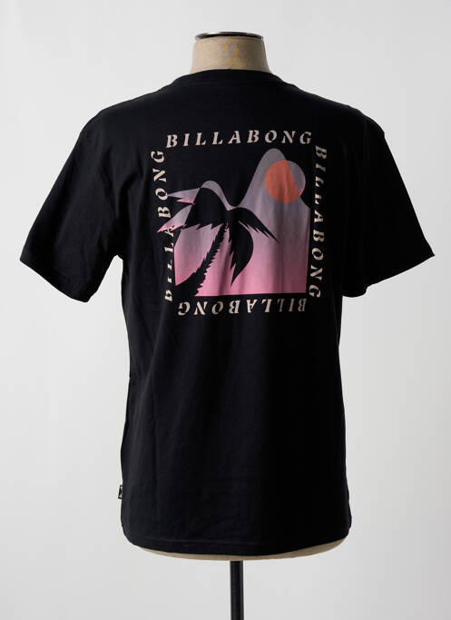 T-shirt stretch manches courtes noir BILLABONG homme