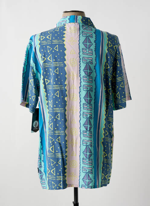 Chemise manches courtes bleu VOLCOM pour homme