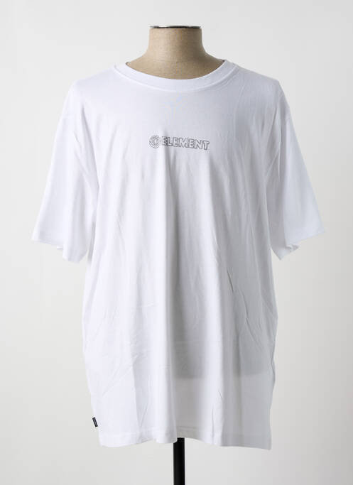 T-shirt blanc ELEMENT pour homme