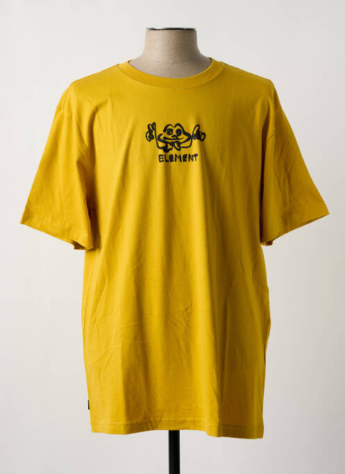 T-shirt jaune ELEMENT pour homme