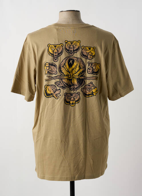 T-shirt marron ELEMENT pour homme