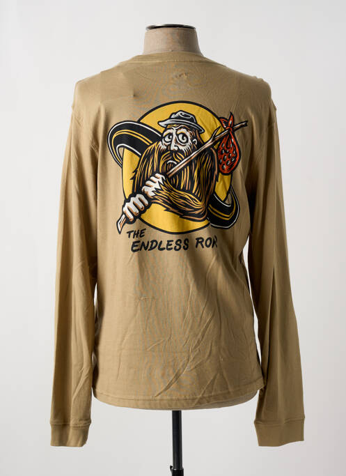 T-shirt marron ELEMENT pour homme