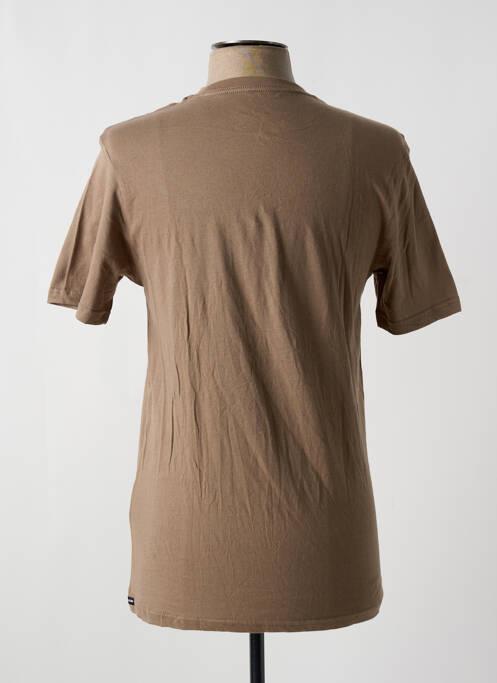 T-shirt marron VOLCOM pour homme