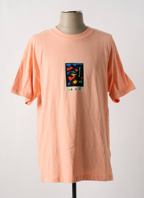 T-shirt orange VOLCOM pour homme