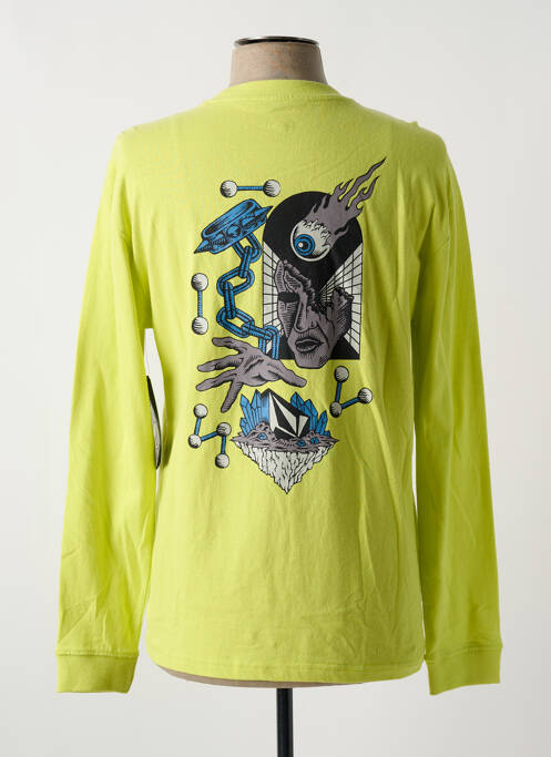 T-shirt vert VOLCOM pour homme