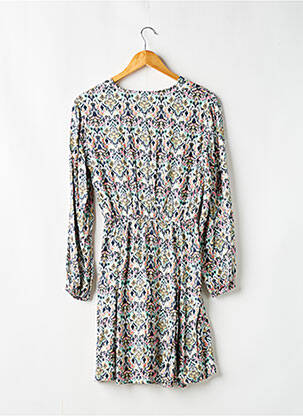 Robe mi-longue col rond manches longues bleu GARCIA fille