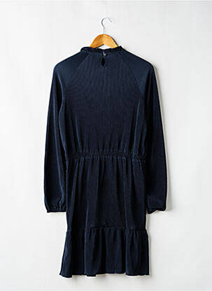 Robe mi-longue col rond manches longues bleu GARCIA fille
