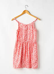 Robe mi-longue sans manche sans manche rouge LE TEMPS DES CERISES fille
