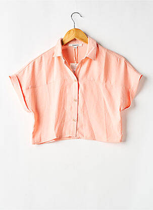 Chemisier manches courtes manches courtes orange GARCIA fille