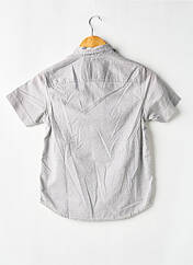 Chemise manches courtes gris GARCIA pour garçon seconde vue