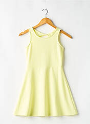 Robe mi-longue jaune clair GARCIA pour fille seconde vue