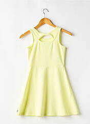 Robe mi-longue jaune clair GARCIA pour fille seconde vue