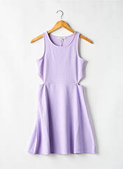 Robe mi-longue violet GARCIA pour fille seconde vue