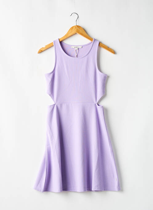 Robe mi-longue sans manche sans manche violet GARCIA fille
