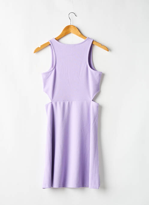 Robe mi-longue sans manche sans manche violet GARCIA fille