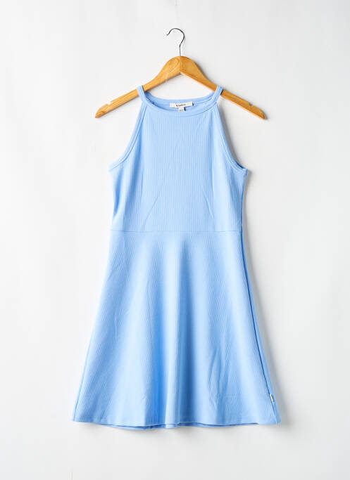 Robe mi-longue fines bretelles fines bretelles bleu GARCIA fille