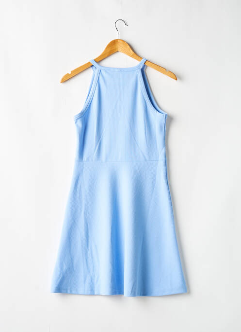 Robe mi-longue fines bretelles fines bretelles bleu GARCIA fille