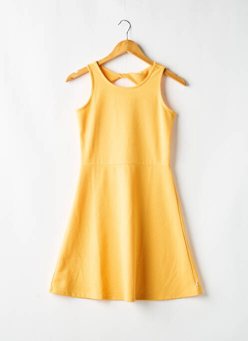 Robe mi-longue sans manche sans manche jaune GARCIA fille
