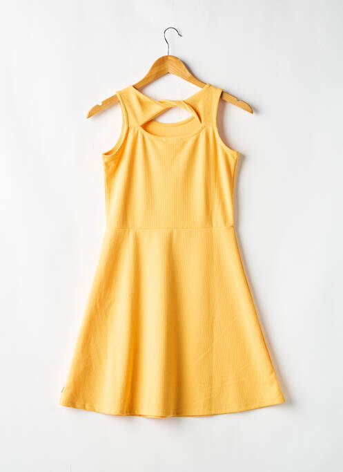 Robe mi-longue sans manche sans manche jaune GARCIA fille