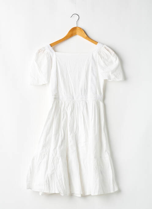 Robe mi-longue blanc GARCIA pour fille