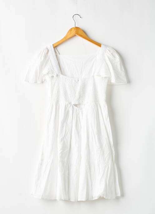 Robe mi-longue blanc GARCIA pour fille