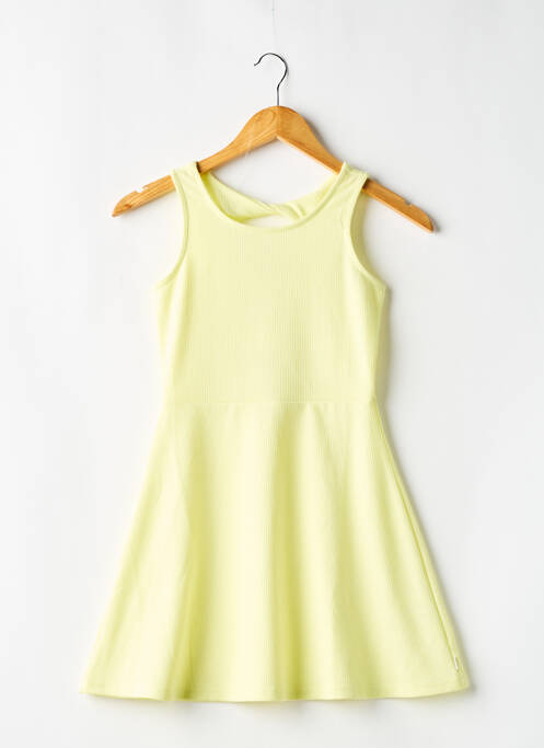 Robe mi-longue jaune clair GARCIA pour fille