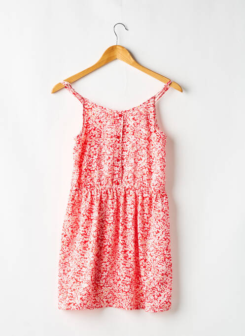 Robe mi-longue rouge LE TEMPS DES CERISES pour fille