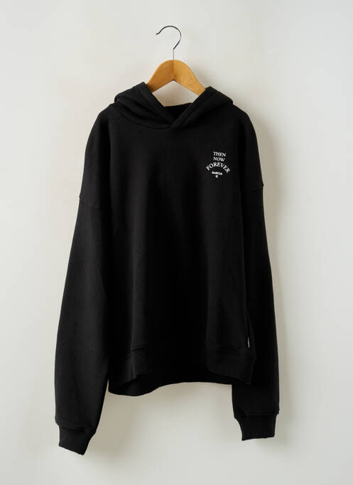 Sweat-shirt à capuche noir GARCIA pour fille