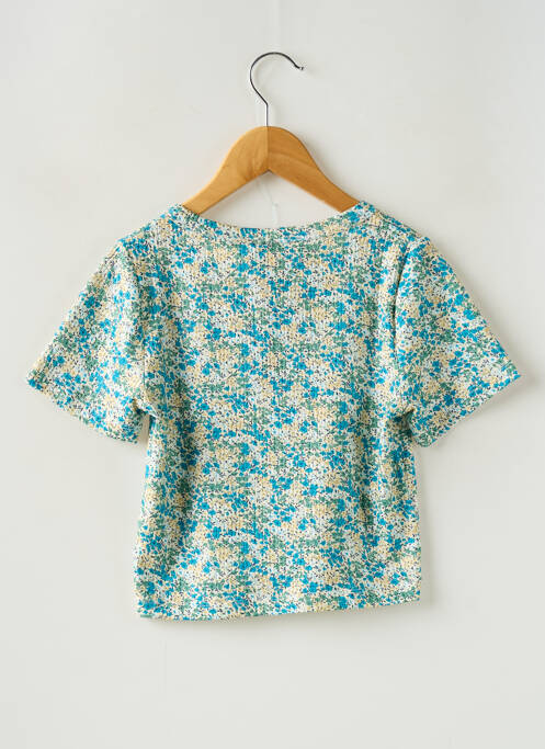 Top bleu LE TEMPS DES CERISES pour fille