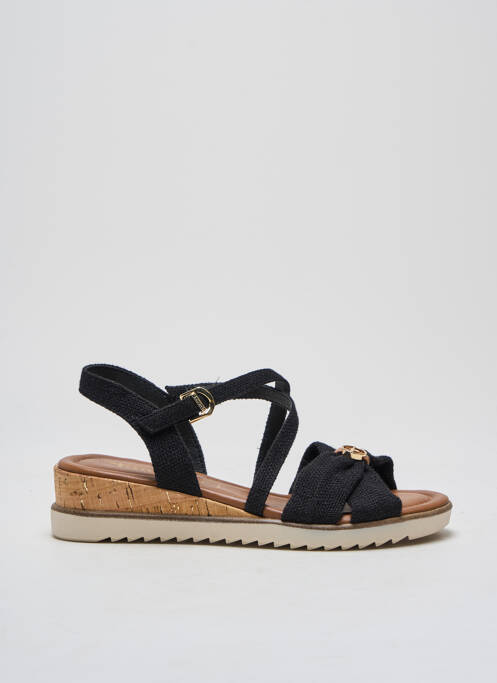 Sandales/Nu pieds noir TAMARIS pour femme