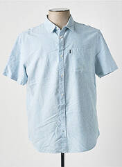 Chemise manches courtes bleu TBS pour homme seconde vue